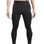Nakavt Geçirmez Nefes Alabilen Uzun Pantolon, Hücresel Antikolyon Ile Fitness Spor Pantolon hızlı Kurutma Kaleci Için 2 yönlü Elastik Tasarım (L)