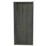 Nakkash EXCLUSIVE 90x200 Termal Kumaş Akordion Kapı Antrasit