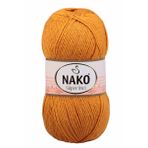 Nako 10129 Hardal Süper İnci 100 gr El Örgü İpi