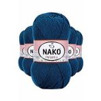 Nako 10328 Pırlanta Amigurumi 5 Adet Petrol Mavi El Örgü İpi Yünü