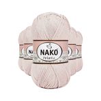 Nako 10889 5 Adet Bal Köpüğü Pırlanta Amigurumi El Örgü İpi