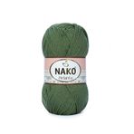 Nako 11253 5 Adet Haki Yeşil Pırlanta Amigurumi El Örgü İpi Yünü