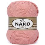 Nako 11452 100 gr Calico El Örgü İpi