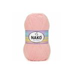 Nako 12381 Açık Pembe Elit Baby Örgü Bebe İpi