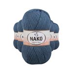 Nako 185 Fırtına Süper İnci 100 gr El Örgü İpi
