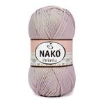 Nako 3079 Gri 100 gr Pırlanta El Örgü İpi