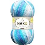 Nako 32455 1 Adet Elit Baby Mini Batik Bebe El Örgü İpi Okyanus