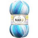 Nako 32455 100 gr Elit Baby Mini Batik Örgü İpi