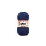 Nako 4253 5 Adet Lacivert Pırlanta Amigurumi El Örgü İpi Yünü