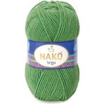 Nako 5 Adet Vega El Örgü Ipi 10474 Yeşil Akrilik