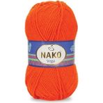Nako 5 Adet Vega El Örgü Ipi 6346 Turuncu