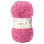 Nako 6578 Paris Koyu Pembe El Örgü İpi Yünü
