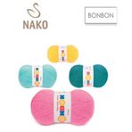 Nako 98595 Tatlı Sarı Bonbon Kristal 100 gr El Örgü İpi