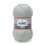 Nako Angora Luks 11031 Gri Bej 5 Adet Örgü İpi