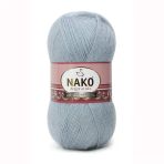 Nako Angora Luks 12936 Gri 5 Adet Örgü İpi