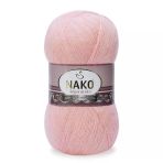 Nako Angora Luks 1424 Pembe Altın 5 Adet Örgü İpi