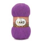 Nako Angora Luks 2180 Açık Mor 5 Adet Örgü İpi