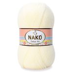 Nako Bebe 100 256 Krem Örgü Bebe İpi