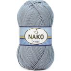 Nako Denim Pamuk Cotton El Örgü Ipi 100 gr - 11581 Gri