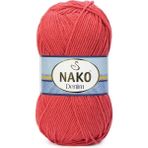 Nako Denim Pamuk Cotton El Örgü Ipi 100 gr - 11583 Nar Çiçeği