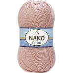 Nako Denim Pamuk Cotton El Örgü Ipi 100 gr - 11584 Pudra