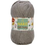 Nako Elit Baby El Örgü Ipi Bebe Yünü - 14393 Vizon