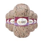 Nako No: 31751 5 Adet Vega Tweed Premium Akrilik El Örgü İpi Yünü