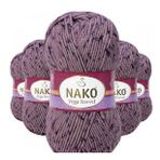 Nako No: 31763 5 Adet Vega Tweed Premium Akrilik El Örgü İpi Yünü