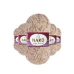 Nako No: 35032 Vega Tweed Premium Akrilik 5 Adet El Örgü İpi Yünü
