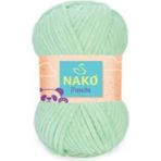 Nako Panda Kadife Örgü Ipi 3083 /5 Adet - Yok - Pastel Yeşil