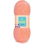 Nako Panda Kadife Örgü Ipi 3120 /5 Adet - Yok - Nar Çiçeği