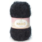 Nako Paris 00217 5 Adet El Orgu Iplikleri Yelek Hirka Kazak Atki Bere Ipi Siyah