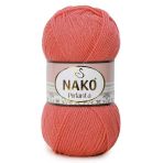 Nako Pırlanta 11517 Şerbet Pembe 5 Adet Örgü İpi
