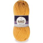 Nako Spaghetti Örgü Ipi 941 / 5 Adet - Yok - Hardal