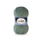 Nako Sport Wool 1631 5 Adet Eşarp Bere Panço Hırka Iplikleri Çağla Yeşili - Çağla 515