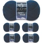 Nako Sport Wool 3088 5x100 gr El Örgü İpi
