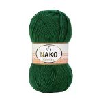 Nako Süper İnci 10026 Çimen Yeşil 5 Adet Örgü İpi
