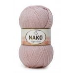 Nako Süper İnci 318 Gül Goncası El Örgü İpi