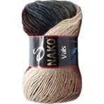 Nako Vals 86462 Çok Renkli Akrilik İplik