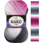 Nako Vals El Örgü Ipi Renk KODU:86082-FLAMINGO