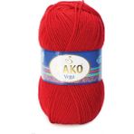 Nako Vega 10978 Bayrak Kırmızı El Örgü İpi