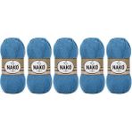 Nako,calico 06614 Denim 5ADET