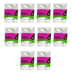 Naksan Arma Şeffaf Naylon 2 Lik 23X36 Cm. Bakkaliye Poşeti Torbası - 1 Kg. - Ort. 190 Adet - 10 Paket