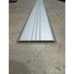 Nalbur Bakkal Geniş Eşik Profili 5 cm - Parke Geçiş Profili Gri (Ekstra Kalın Alüminyum) - 80cm