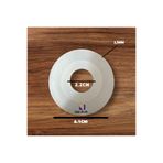 Nalbur Bakkal VitrA Gömme Rezervuar İç Takım Boşaltma Grubu Contası 2.2x6.1 cm