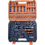 Nalbur Center Profesyonel Cr-V Kaplama Lokma Takımı 1/2 -1/4 108 Parça