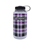 Nalgene 32 Oz Wide Mouth Purple Plaid Suluk