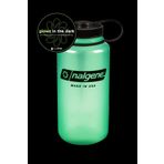 Nalgene 32oz WM Green Glow / Siyah Cap Tritan Suluk