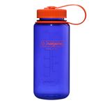 Nalgene Su şişesi – Hafif Sustain Tritan BPA içermez, kırılmaz şişe, sırt çantasıyla seyahat, yürüyüş, fitness stüdyosu için, 473 ml, geniş açıklık, yaprak dökmeyen yeşil, 16 oz