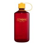 Nalgene Su şişesi – Hafif Sustain Tritan BPA içermez, kırılmaz şişe, sırt çantasıyla seyahat, yürüyüş, fitness stüdyosu için, 907 ml, dar ağız, laker, 32 oz